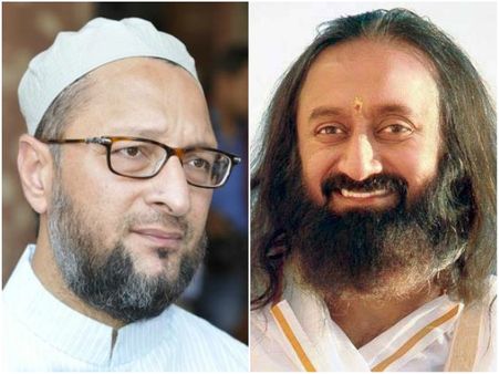 ಅಯೋಧ್ಯೆ: ಮಧ್ಯಸ್ಥಿಕೆಗೆ ಬಂದ ರವಿಶಂಕರ್ ರನ್ನು ಗೇಲಿ ಮಾಡಿದ ಓವೈಸಿ