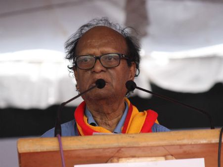 ನಾನು ನಾಸ್ತಿಕ ಹಾಗಾಗಿ ದೇವಾಲಯಕ್ಕೆ ಭೇಟಿ ಕೊಟ್ಟಿಲ್ಲ : ಚಂಪಾ ಸ್ಪಷ್ಟನೆ