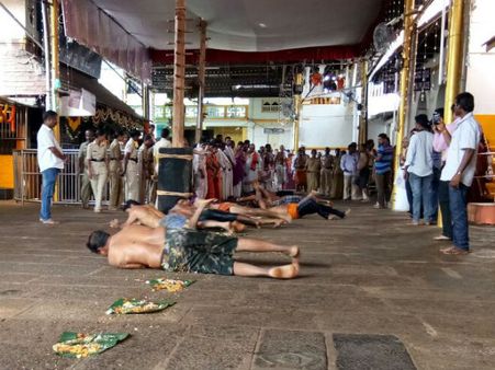 ಕುಕ್ಕೆ ಸುಬ್ರಹ್ಮಣ್ಯದಲ್ಲಿ ನಡೆದ ಎಡೆ ಮಡೆಸ್ನಾನದಲ್ಲಿ 333 ಭಕ್ತರು