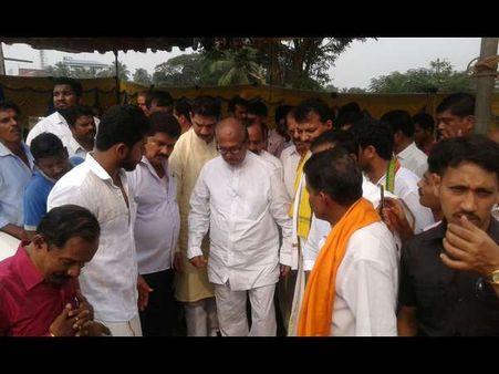 ಸಂಸದ ನಳಿನ್ ಕುಮಾರ್ ಕಟೀಲ್ ಆಶೀರ್ವದಿಸಿದ ಜನಾರ್ಧನ್ ಪೂಜಾರಿ