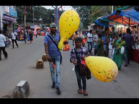 ಧರ್ಮಸ್ಥಳ ದೀಪೋತ್ಸವದಲ್ಲಿ ಬರೋಡ ಬಲೂನಗಳದ್ದೇ ಕಾರುಬಾರು