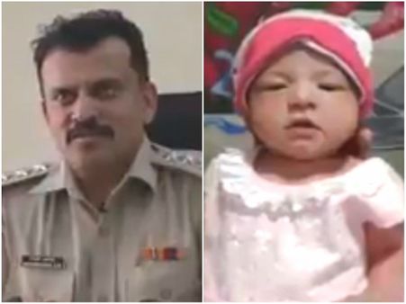 ವೈರಲ್ ವಿಡಿಯೋ: ಖಾಕಿಯ ಗತ್ತಿನೊಳಗೊಂದು ಮೃದು ಹೃದಯ!