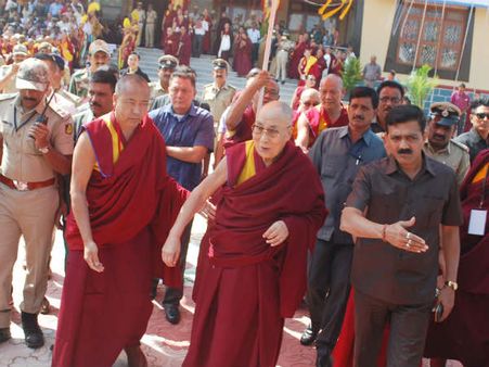 ಮೈಸೂರಿನ ಬೈಲುಕುಪ್ಪೆಯಲ್ಲಿ ದಲೈಲಾಮಾರಿಗೆ ಭವ್ಯ ಸ್ವಾಗತ