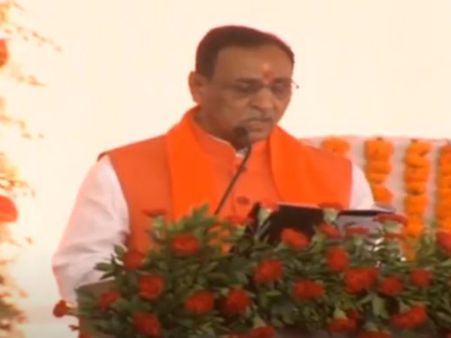 ಗುಜರಾತಿನಲ್ಲಿ 6ನೇ ಬಾರಿಗೆ ಬಿಜೆಪಿ ಸರ್ಕಾರ ಅಸ್ತಿತ್ವಕ್ಕೆ