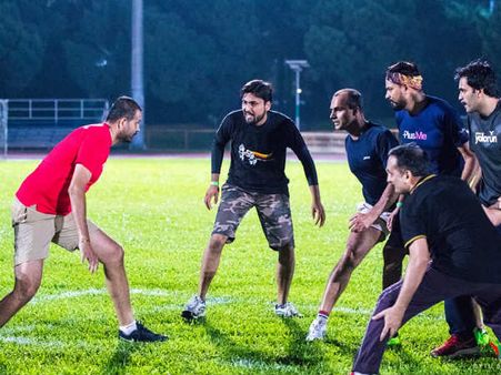 ವರುಣಾಭಿಷೇಕದ ನಡುವೆ ಸಿಂಗಾರ ಕ್ರೀಡಾ ಸಂಜೆ!