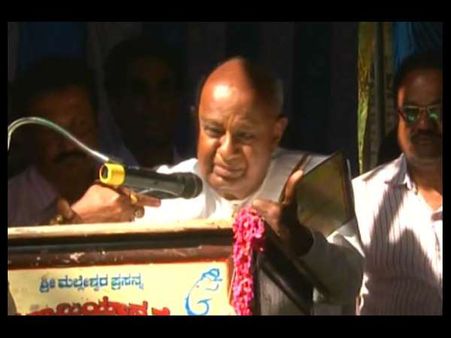 ಚುನಾವಣೆಗಾಗಿ ಅತಿರುದ್ರಯಾಗ ಮಾಡಿಸಿಲ್ಲ : ದೇವೇಗೌಡರ ಸ್ಪಷ್ಟನೆ