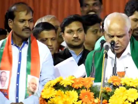 ಅಮಿತ್ ಶಾ ಸೂಚನೆ ಮೀರಿ, ಅಭ್ಯರ್ಥಿ ಘೋಷಿಸಿದ ಯಡಿಯೂರಪ್ಪ!