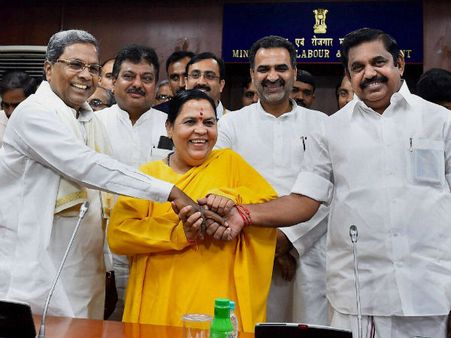 ಕಾವೇರಿ ವಿವಾದ: ಸಿದ್ದರಾಮಯ್ಯ ಭೇಟಿಗೆ ಸಮಯ ಕೇಳಿದ ತಮಿಳುನಾಡು ಸಿಎಂ