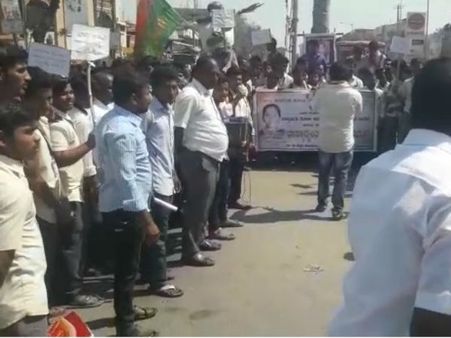 ಬೀದರ್ ಬಂದ್: ಹಿಂಸಾಚಾರಕ್ಕೆ ತಿರುಗಿದ ಪ್ರತಿಭಟನೆ