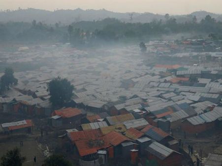 ಬಾಂಗ್ಲಾದಲ್ಲಿ ರೊಹಿಂಗ್ಯಾ ಶಿಬಿರಕ್ಕೆ ಬೆಂಕಿ: ನಾಲ್ವರು ಸಾವು