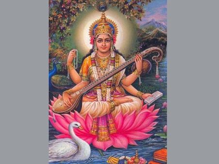 ದೇವಿ ಸರಸ್ವತಿ ಆರಾಧನೆಯ ವಸಂತ ಪಂಚಮಿಗೆ ಶುಭ ಹಾರೈಕೆ