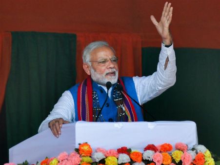 ಮೇಘಾಲಯದಲ್ಲಿ 'ಸಬ್ ಕಾ ಸಾಥ್, ಸಬ್ ಕಾ ವಿಕಾಸ್' ಮಂತ್ರ ಪಠಿಸಿದ ಮೋದಿ