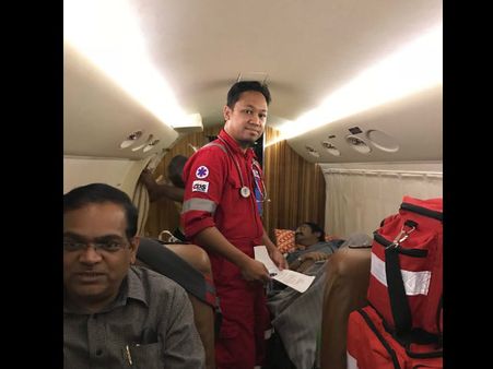 ತವರಿಗೆ ಮರಳಿದ ಹರಪನಹಳ್ಳಿ ಶಾಸಕ ಎಂಪಿ ರವೀಂದ್ರ