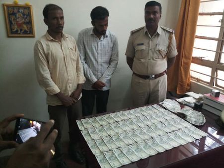 ಶಿವಮೊಗ್ಗದಲ್ಲಿ ರೂ.26000 ಮೌಲ್ಯದ ಖೋಟಾ ನೋಟು ವಶ, ಇಬ್ಬರ ಬಂಧನ