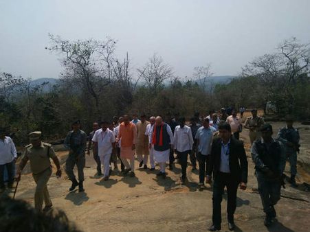 ಚಿತ್ರಗಳು : ಕವಿಶೈಲಕ್ಕೆ ಅಮಿತ್ ಶಾ ಭೇಟಿ