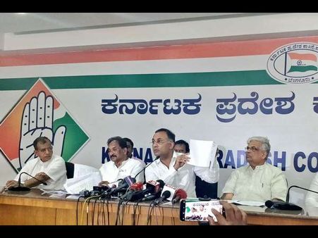 ಬಿಜೆಪಿಯ ಚಾರ್ಜ್‌ಶೀಟ್‌ ರಾಜಕಾರಣಕ್ಕೆ ಕಾಂಗ್ರೆಸ್‌ ಕೌಂಟರ್‌