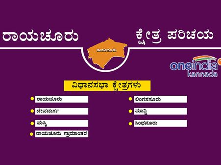 ರಾಯಚೂರು : 2013ರ ಚುನಾವಣೆ ಫಲಿತಾಂಶ