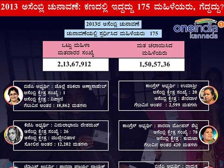 2013ರಲ್ಲಿ ಮಹಿಳಾ ದರ್ಬಾರ್ : ಗೆದ್ದವರು, ಸೋತವರು