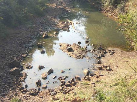 ಕೊಡಗಿನಲ್ಲಿ ಬತ್ತಿದ ಲಕ್ಷ್ಮಣತೀರ್ಥ ನದಿ: ಆತಂಕ ಶುರು