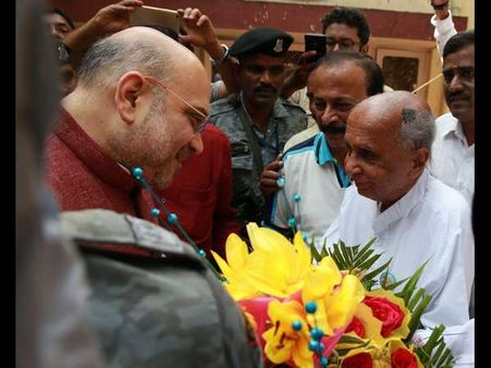 ಚಿದಾನಂದಮೂರ್ತಿ, ಸಿದ್ದಲಿಂಗಯ್ಯರ ಭೇಟಿ ಮಾಡಿದ ಅಮಿತ್ ಶಾ