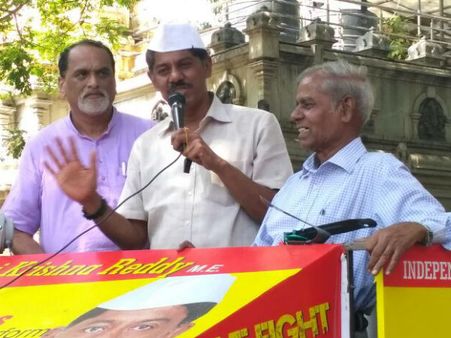 ರವಿ ಕೃಷ್ಣಾರೆಡ್ಡಿ ಪರ ಎಸ್ಆರ್ ಹಿರೇಮಠ ಮತ ಯಾಚನೆ