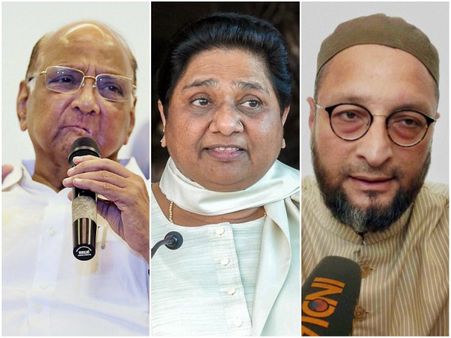ಚುನಾವಣೆಗೂ ಮುನ್ನ ನಾಪತ್ತೆಯಾದ ಮಾಯಾವತಿ, ಓವೈಸಿ, ಪವಾರ್