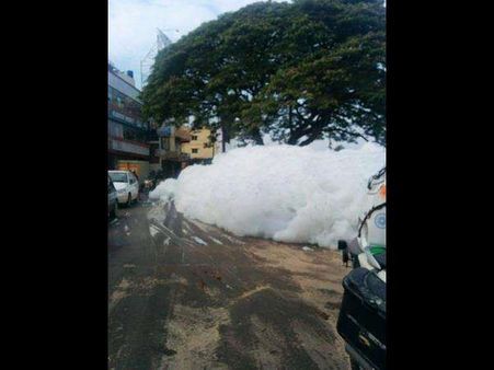 ವರ್ತೂರು ಕೆರೆಯಲ್ಲಿ ನೊರೆಯ ಪ್ರಮಾಣ ದಿನದಿಂದ ದಿನಕ್ಕೆ ಹೆಚ್ಚಳ