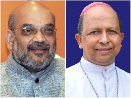 ಕ್ರೈಸ್ತ ಧರ್ಮ ಗುರುವಿನಿಂದ ವಿವಾದದ ಬಿರುಗಾಳಿ, ಶಾ ತೀವ್ರ ವಾಗ್ದಾಳಿ