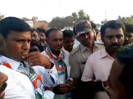 ಭೀಮಾನಾಯ್ಕರನ್ನು ತೀವ್ರ ತರಾಟೆಗೆ ತೆಗೆದುಕೊಂಡ ಕಡಲಬಾಳು ಗ್ರಾಮಸ್ಥರು