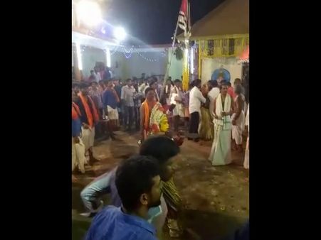 ಮೊಯ್ದೀನ್ ಬಾವಾ ಸನ್ಮಾನಕ್ಕೆ ವಿರೋಧ, ರೌದ್ರವತಾರ ತಾಳಿದ ದೈವ