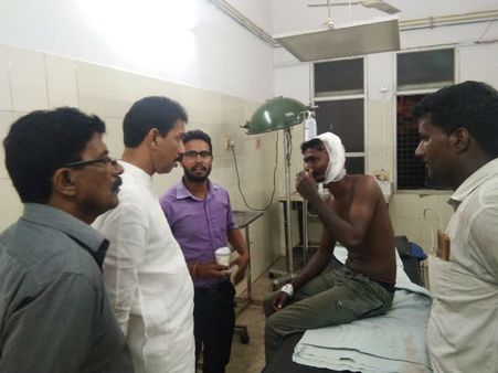 ಬಿಜೆಪಿ ವಿಜಯೋತ್ಸವ ಮೆರವಣಿಗೆ ಮೇಲೆ ಕಲ್ಲು ತೂರಾಟ, ನಾಲ್ವರಿಗೆ ಗಾಯ