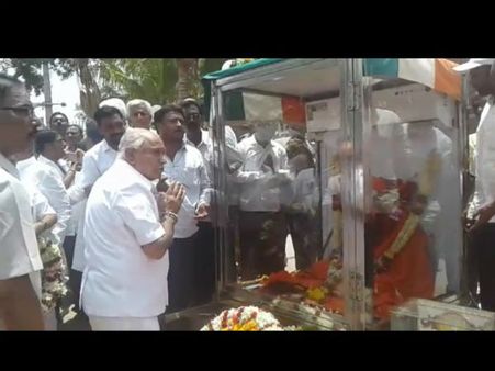 ಅಂತಿಮ ಪಯಣ ಮುಗಿಸಿದ ಶ್ರೀ ಮಹಾಂತ ಶಿವಯೋಗಿ ಸ್ವಾಮೀಜಿ