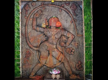 ಸಂಕಾಪುರ ಆಂಜನೇಯಸ್ವಾಮಿಗೆ ಕಲ್ಯಾಣೋತ್ಸವ, ಮಾನಸಿಕ ಸಮಸ್ಯೆಗೆ ಪರಿಹಾರ