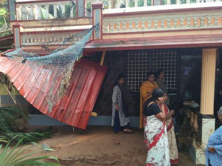 ಮಂಗಳೂರು: ತಡೆಗೋಡೆ ಕುಸಿದು ದೊಡ್ಡಿಕಟ್ಟ ಪ್ರದೇಶದಲ್ಲಿ ಅವಾಂತರ ಸೃಷ್ಟಿ