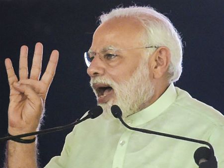 ಮೂರು ವರ್ಷದಲ್ಲಿ ಕೃಷಿ ಉತ್ಪಾದನೆ ಹೆಚ್ಚಳ: ನರೇಂದ್ರ ಮೋದಿ