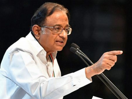 ಸರ್ಕಾರ ಬಿಜೆಪಿಯದು, ರಾಜ್ಯಗಳ ಮೇಲೆ ಗೂಬೆಕೂರಿಸುವುದೇಕೆ?: ಚಿದಂಬರಂ