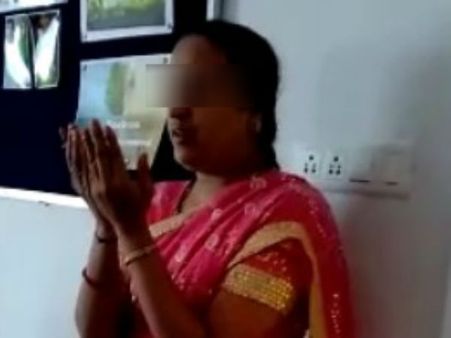 ಶಿವಮೊಗ್ಗ ಕನ್ನಡ ಶಾಲೆಯಲ್ಲಿ ಕುರ್ ಆನ್ ಬೋಧಿಸಿದರೆ ಶಿಕ್ಷಕಿ?