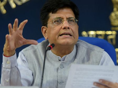 ವಿದೇಶದಲ್ಲಿರುವ ಕಪ್ಪುಹಣದ ಮಾಹಿತಿ ಶೀಘ್ರದಲ್ಲೇ ಹೊರಕ್ಕೆ: ಗೋಯಲ್