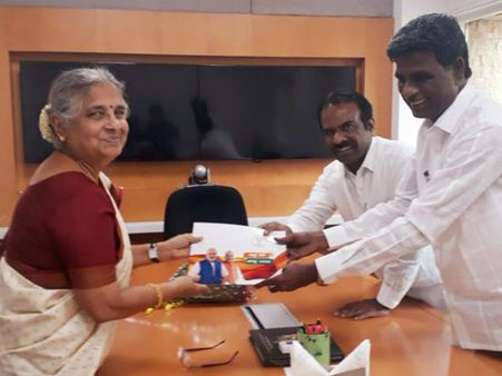 ಸಂಪರ್ಕ್ ಫಾರ್ ಸಮರ್ಥನ್ : ಕೇಂದ್ರ ಯೋಜನೆ ಶ್ಲಾಘಿಸಿದ ಸುಧಾಮೂರ್ತಿ