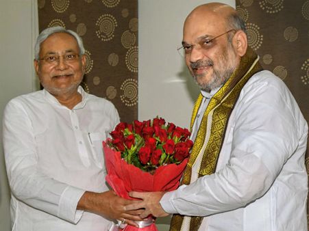 ಅಮಿತ್ ಶಾ-ನಿತೀಶ್ ಕುಮಾರ್‌ ಭೇಟಿ, ಲೋಕಸಭೆ ಚುನಾವಣೆ ಸೀಟು ಹಂಚಿಕೆ ಚರ್ಚೆ