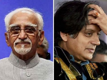 ಶಶಿ ತರೂರ್ ಯೋಚ್ನೆ ಮಾಡಿಯೇ ಮಾತಾಡಿರ್ತಾರೆ ಎಂದ ಹಮೀದ್ ಅನ್ಸಾರಿ