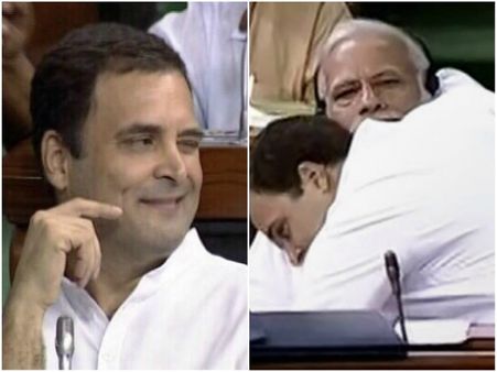 ರಾಹುಲ್ ಅಪ್ಪುಗೆಯ ಮೌಲ್ಯವನ್ನು ಕಳೆದು ಹಾಕಿದ ಕಣ್ಮಿಟುಕು