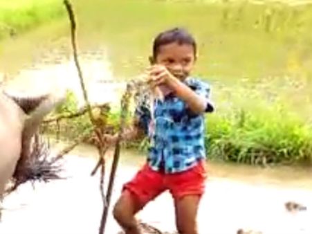 ಮಣ್ಣಿನ ಮಗನಾದ ಕೊಡವೂರು ಗ್ರಾಮದ ಎಂಟರ ಹರೆಯದ ಪುಟ್ಟ ಪೋರ