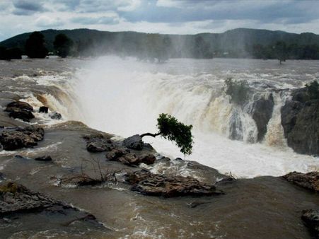 ಹೊಗೇನಕಲ್ ಜಲಪಾತ ವೀಕ್ಷಣೆಗೆ ನಿರ್ಬಂಧ