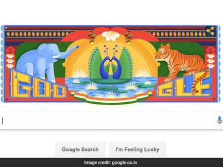 ಆನ್ಲೈನಲ್ಲಿ ಸ್ವತಂತ್ರ ಸಂಭ್ರಮ ಹೆಚ್ಚಿಸಿದ ಗೂಗಲ್ ಡೂಡ್ಲ್