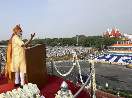 ಕೆಂಪುಕೋಟೆಯ ಮೋದಿ ಭಾಷಣ ಗೂಗಲ್ ಹೋಂಪೇಜ್ ನಲ್ಲಿ ಲೈವ್!