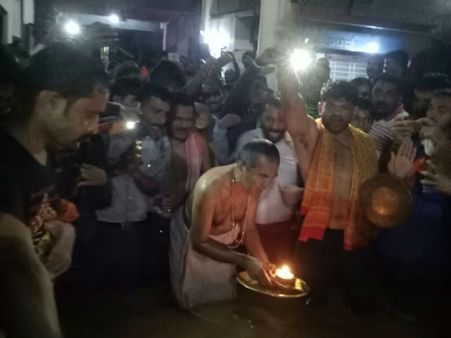 ಸಹಸ್ರಲಿಂಗೇಶ್ವರದಲ್ಲಿ ನೇತ್ರಾವತಿ ಹಾಗು ಕುಮಾರಧಾರ ಸಂಗಮ: ಭಕ್ತರಿಂದ ಗಂಗಾಪೂಜೆ