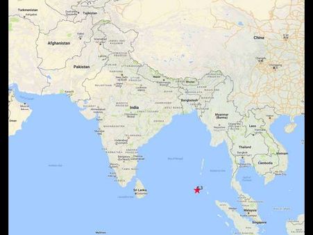 ಭಾರತದ ನಿಕೋಬಾರ್ ದ್ವೀಪದಲ್ಲಿಯೂ ನಡುಗಿದ ಭೂಮಿ