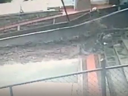 ಶಿರಸಿಯ ಶಂಕರತೀರ್ಥ ತಡೆ ಗೋಡೆ ಕುಸಿತ: ಪ್ರವೇಶ ನಿರ್ಬಂಧ