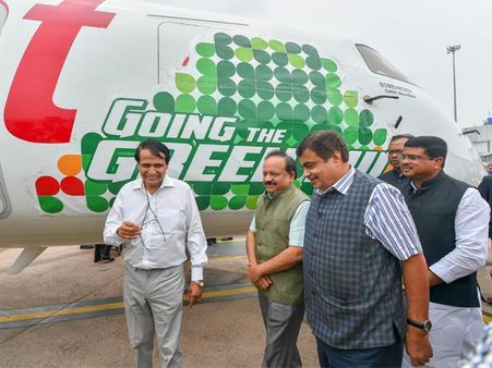 ದೇಶದ ಮೊದಲ ಜೈವಿಕ ಇಂಧನ ವಿಮಾನ ಹಾರಾಟ ಯಶಸ್ವಿ